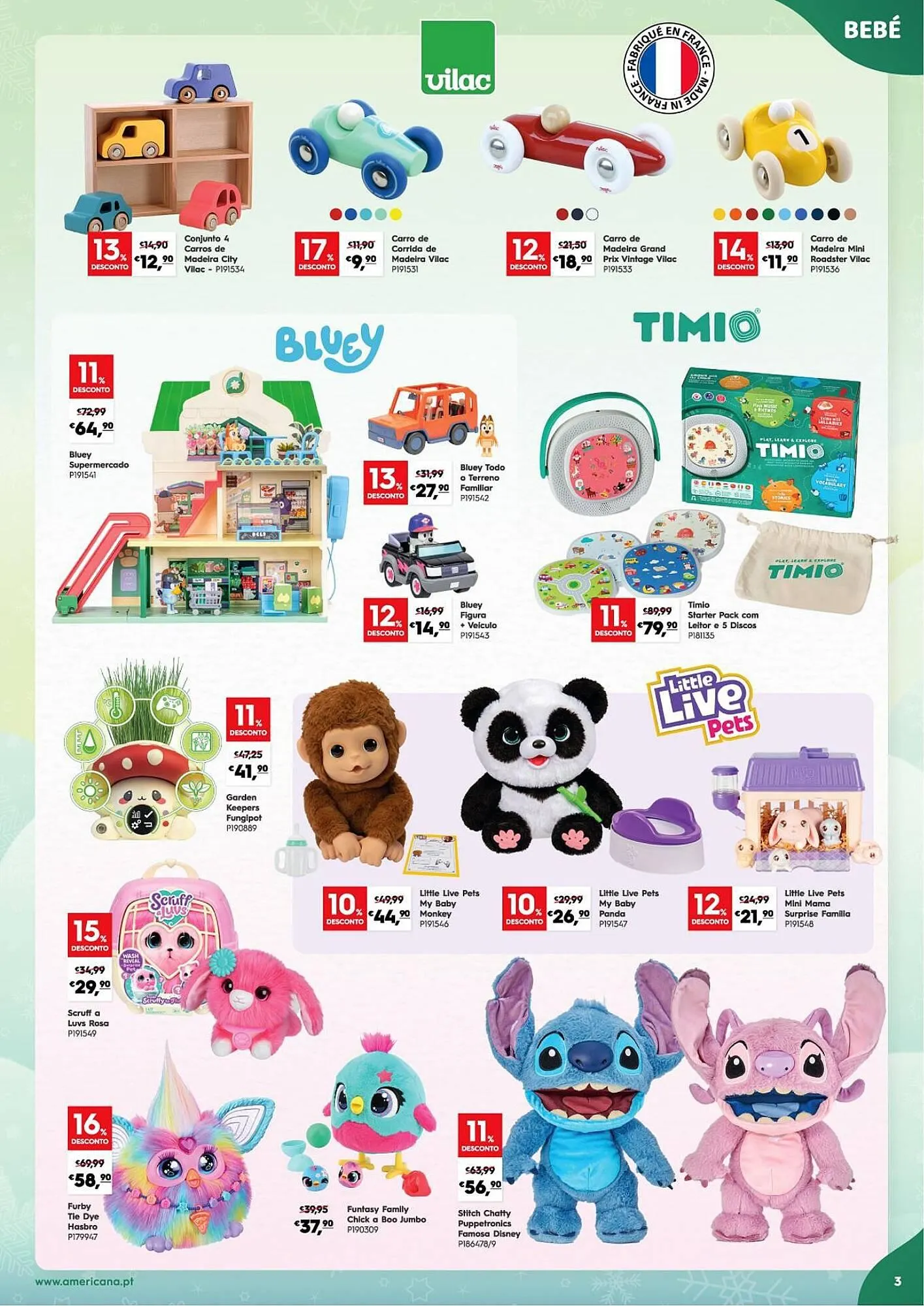 Folheto Catálogo Americana de 11 de novembro até 24 de dezembro 2025 - Pagina 3