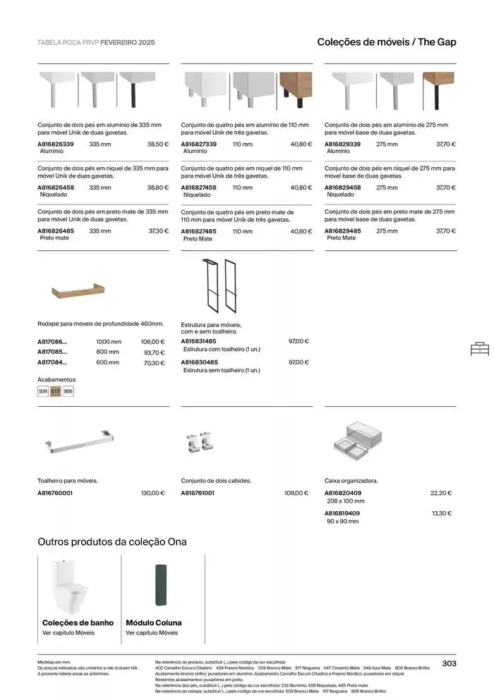 Folheto Soluções de Banho  de 6 de janeiro até 31 de dezembro 2025 - Pagina 305
