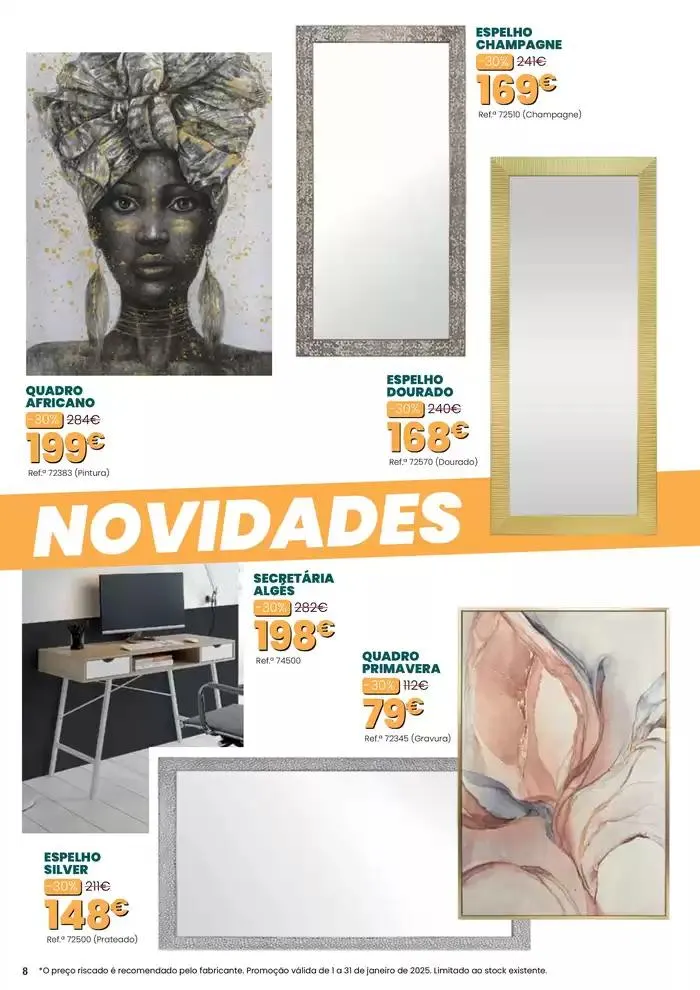 Folheto Catalogo Janeiro de 6 de janeiro até 31 de janeiro 2025 - Pagina 8
