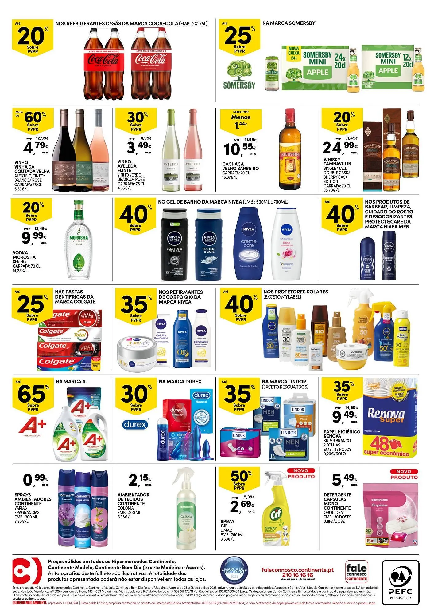 Folheto Folheto Continente de 25 de abril até 28 de abril 2025 - Pagina 4