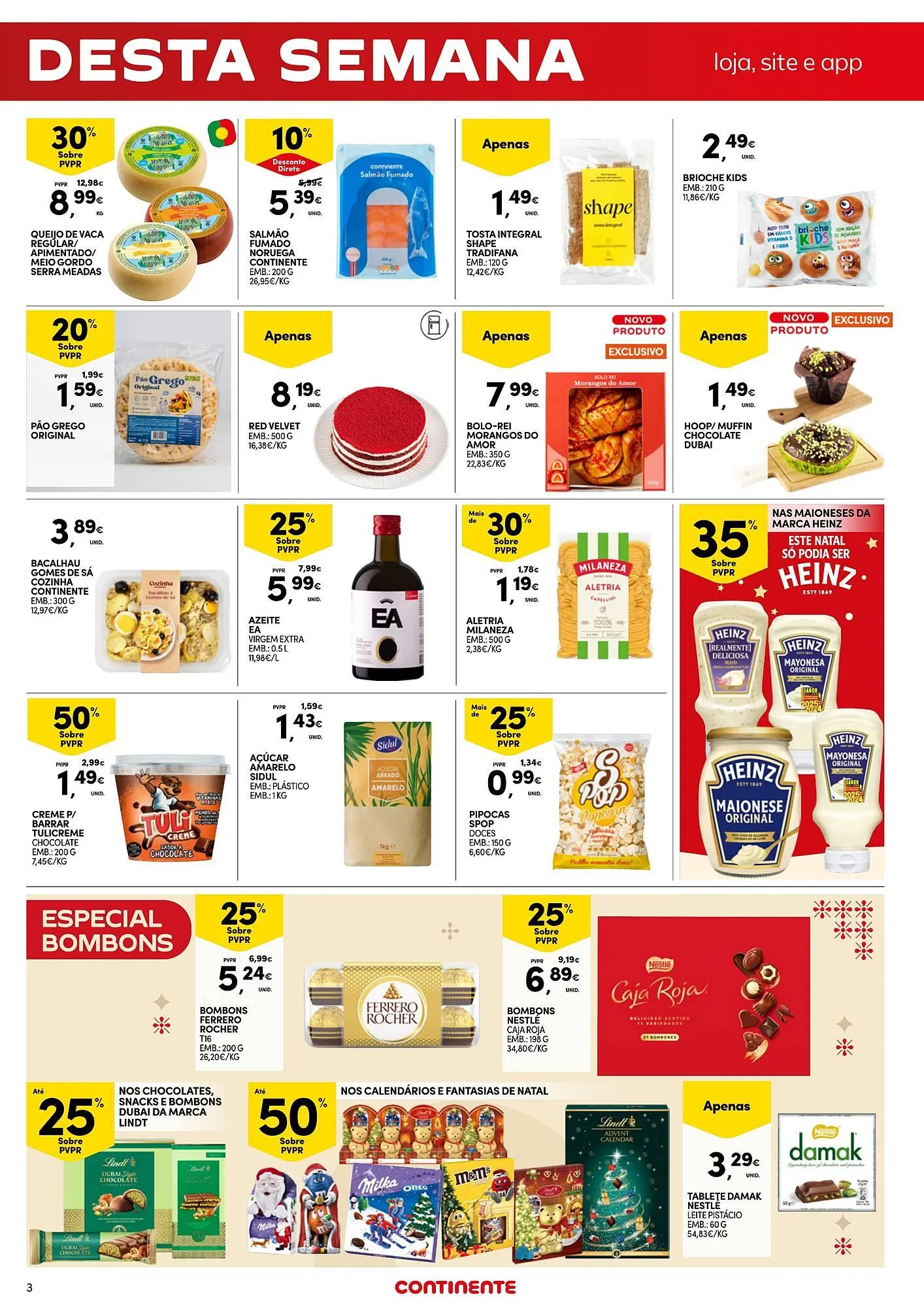 Folheto Folheto Continente de 5 de dezembro até 8 de dezembro 2025 - Pagina 3