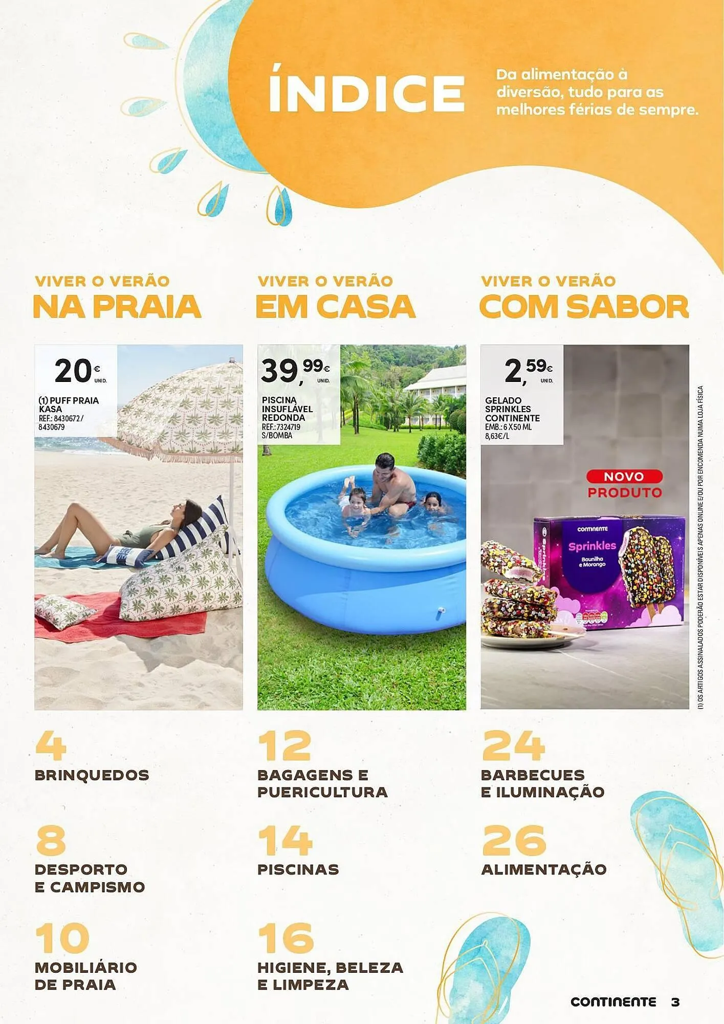 Folheto Folheto Continente de 24 de junho até 10 de agosto 2025 - Pagina 3