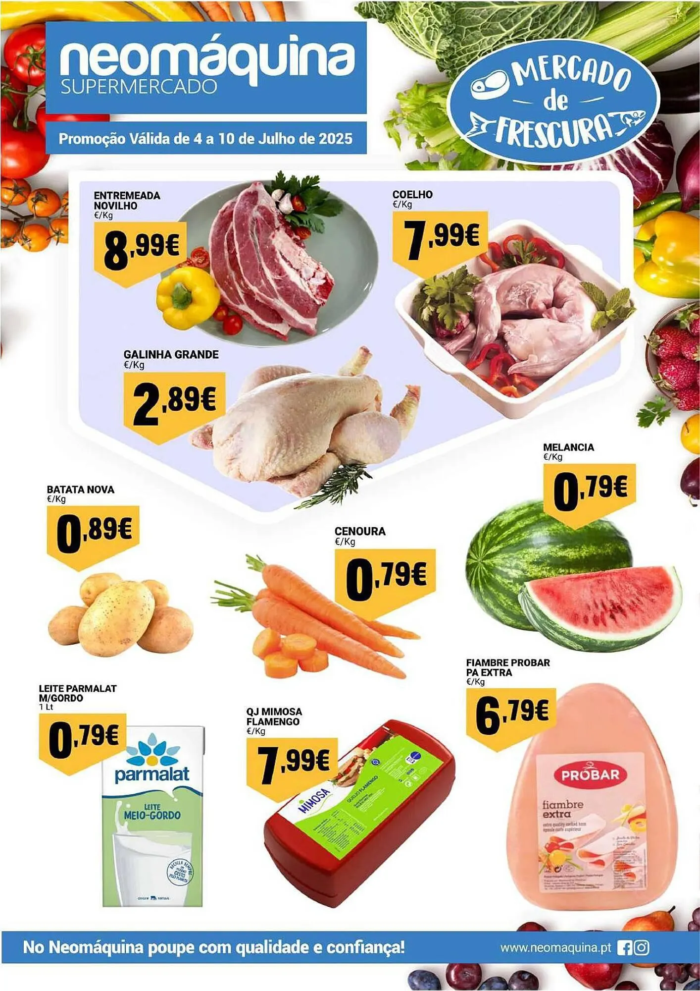 Folheto Folheto Neomáquina de 4 de julho até 10 de julho 2025 - Pagina 1