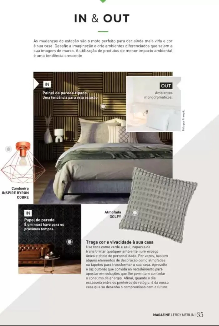 Folheto Magazine Leroy Merlin de 30 de outubro até 30 de novembro 2024 - Pagina 35