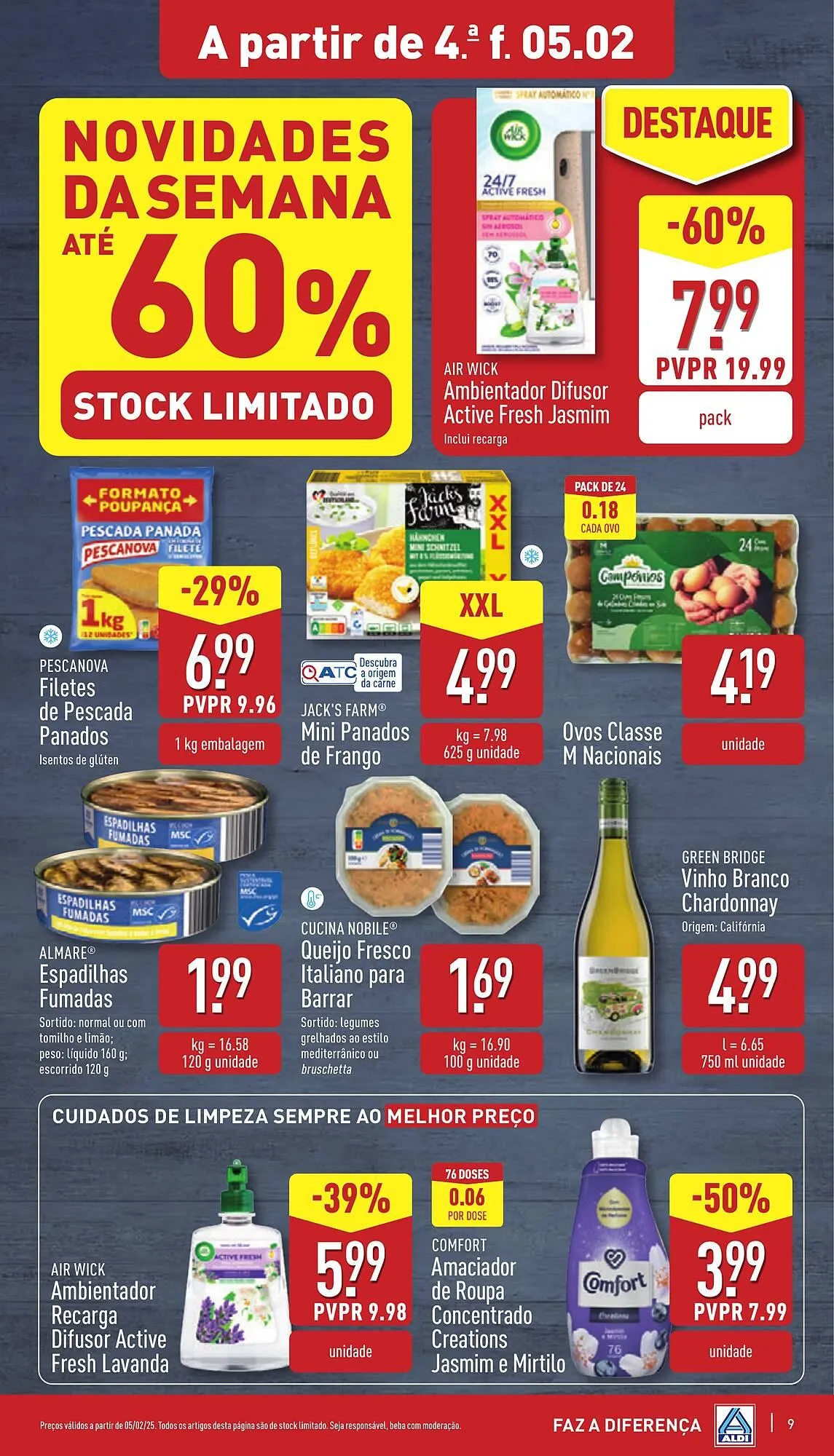 Folheto Folheto ALDI de 5 de fevereiro até 11 de fevereiro 2025 - Pagina 9