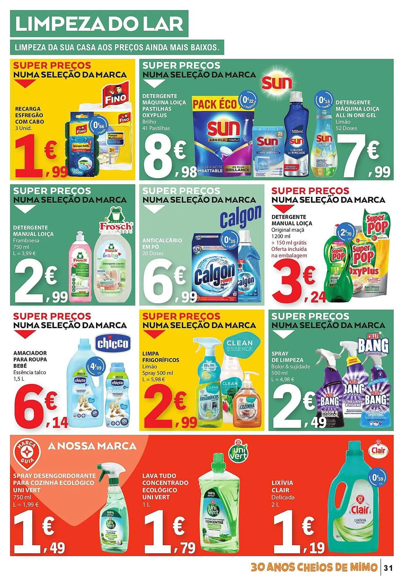 Folheto Folheto E.Leclerc de 12 de março até 18 de março 2026 - Pagina 31