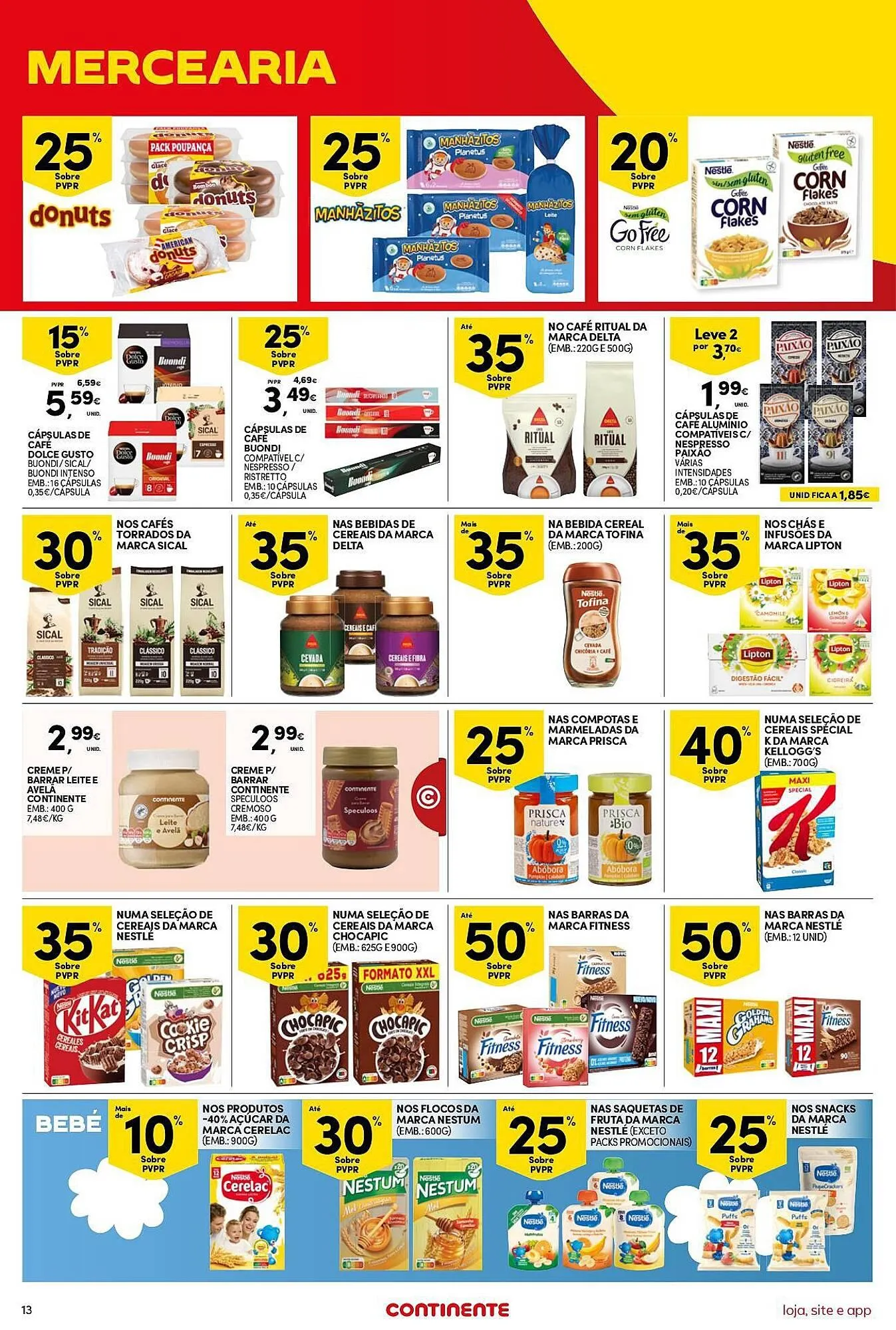 Folheto Folheto Continente Bom dia de 10 de fevereiro até 16 de fevereiro 2026 - Pagina 13