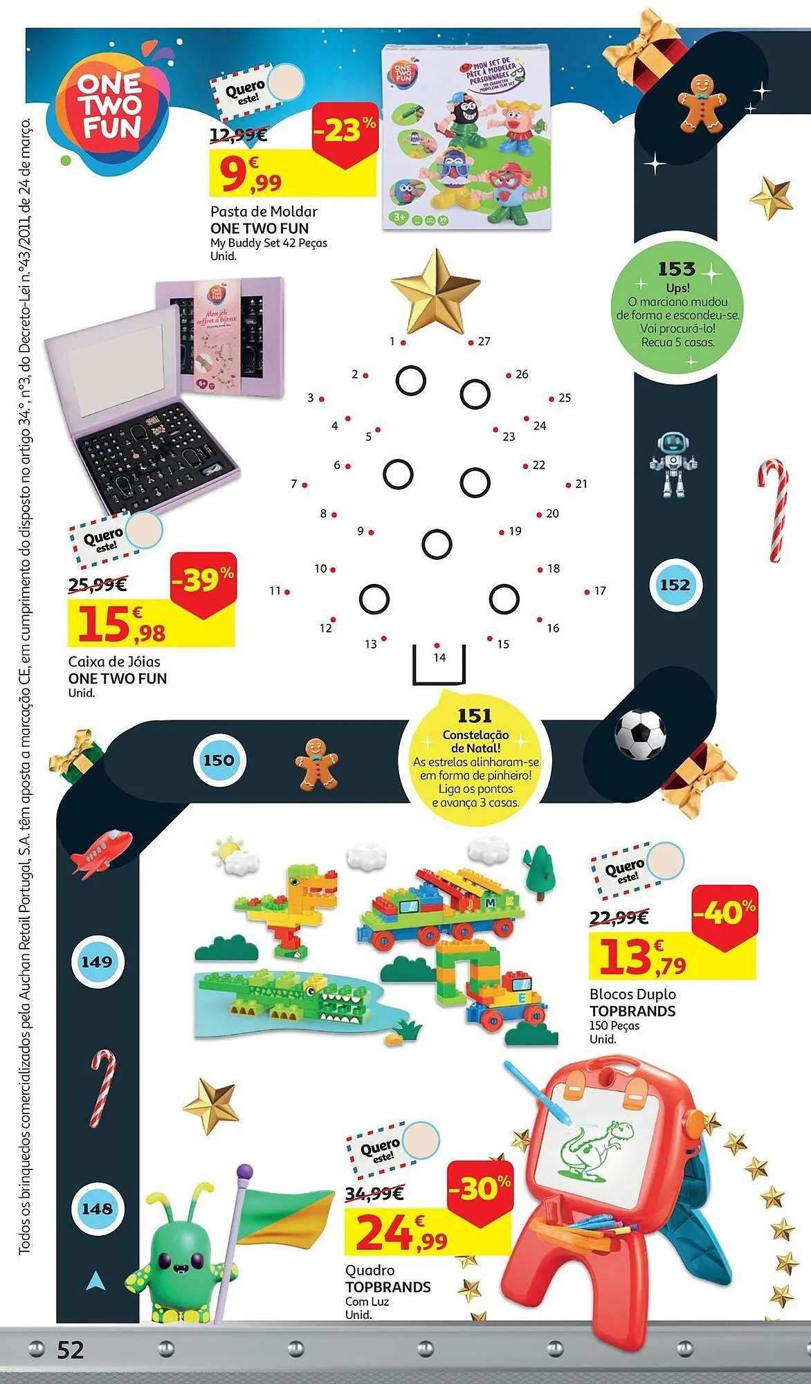 Folheto Folheto Auchan de 5 de novembro até 9 de dezembro 2025 - Pagina 52