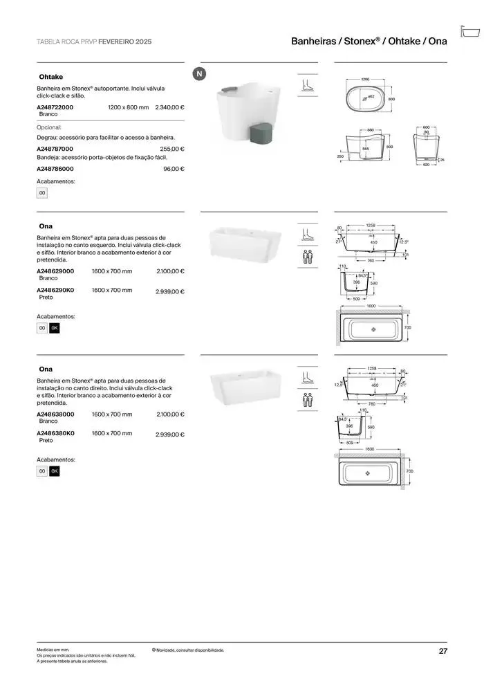 Folheto Soluções de Banho  de 6 de janeiro até 31 de dezembro 2025 - Pagina 29