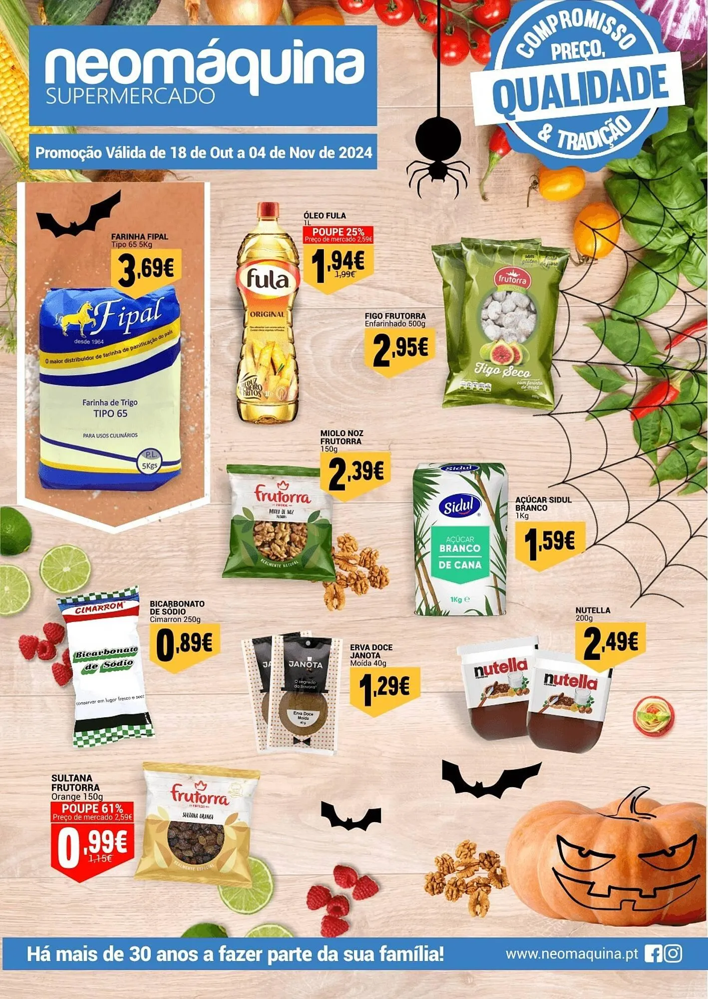 Folheto Folheto Neomáquina de 18 de outubro até 4 de novembro 2024 - Pagina 1