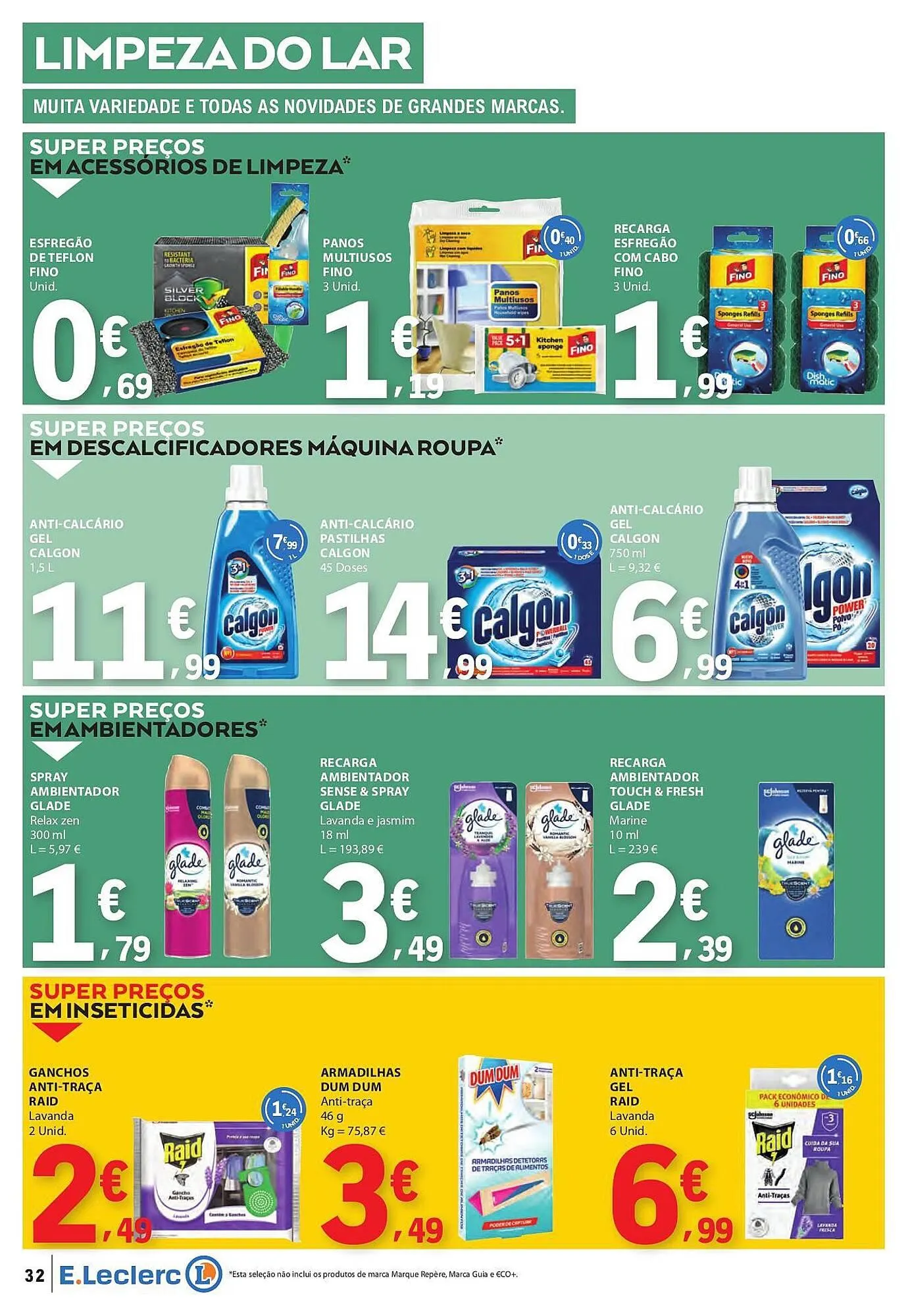 Folheto Folheto E.Leclerc de 12 de fevereiro até 18 de fevereiro 2026 - Pagina 32