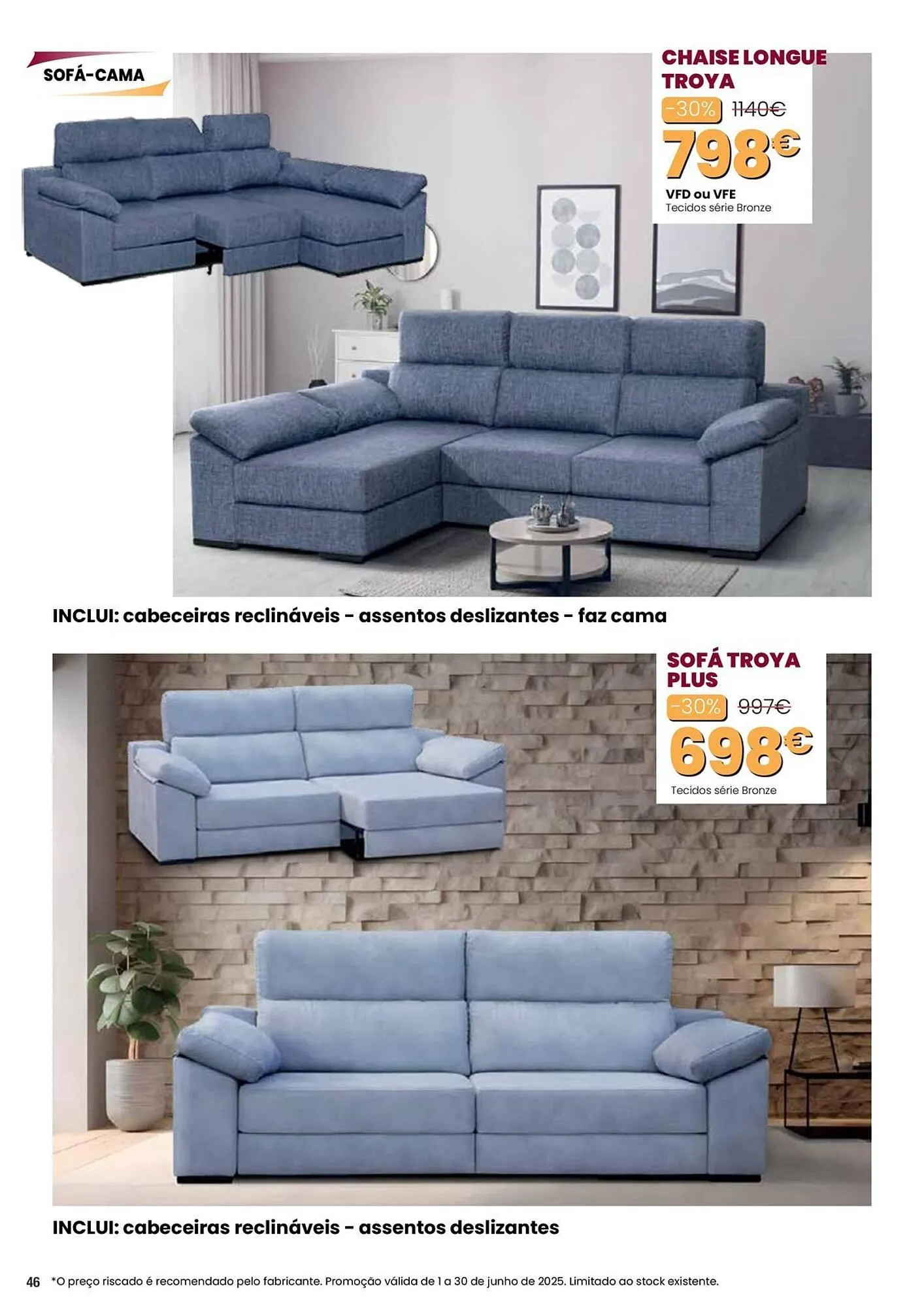 Folheto Folheto Hiper Centro do Móvel de 3 de junho até 30 de junho 2025 - Pagina 46