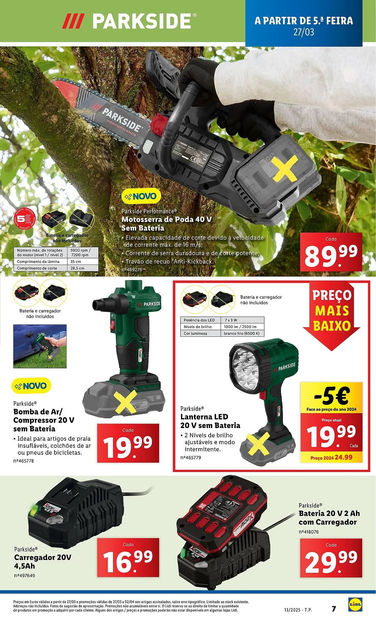 Folheto Folheto Lidl de 27 de março até 2 de abril 2025 - Pagina 7