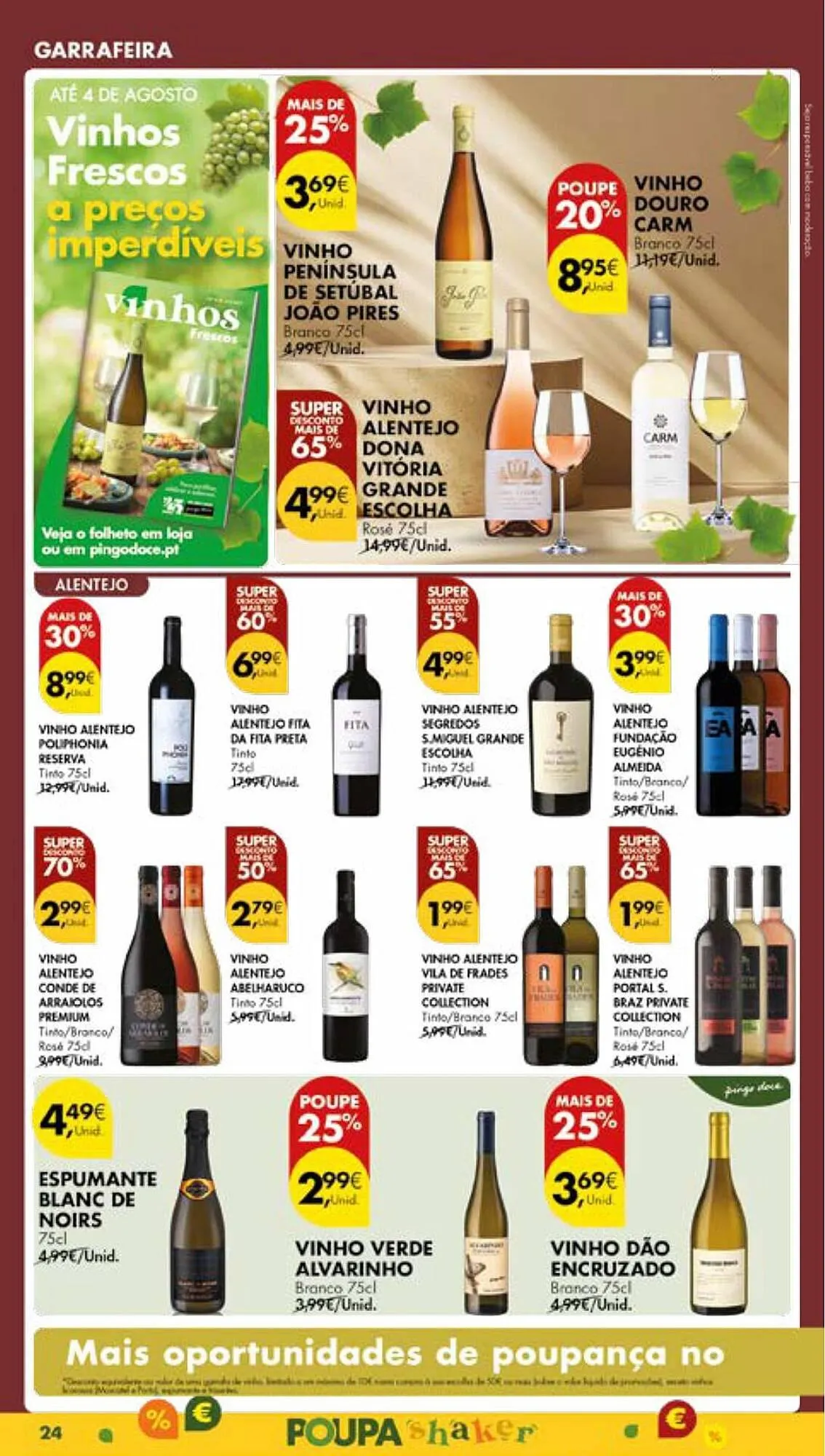 Folheto Folheto Pingo Doce de 15 de julho até 21 de julho 2025 - Pagina 26
