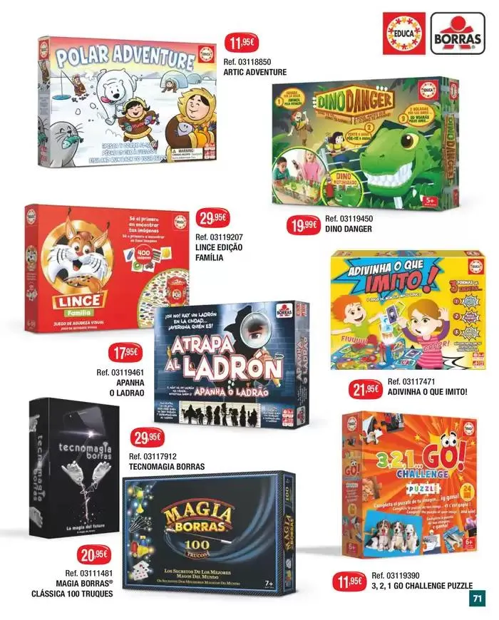 Folheto Catálogo De Brinquedos de 3 de dezembro até 31 de dezembro 2024 - Pagina 71