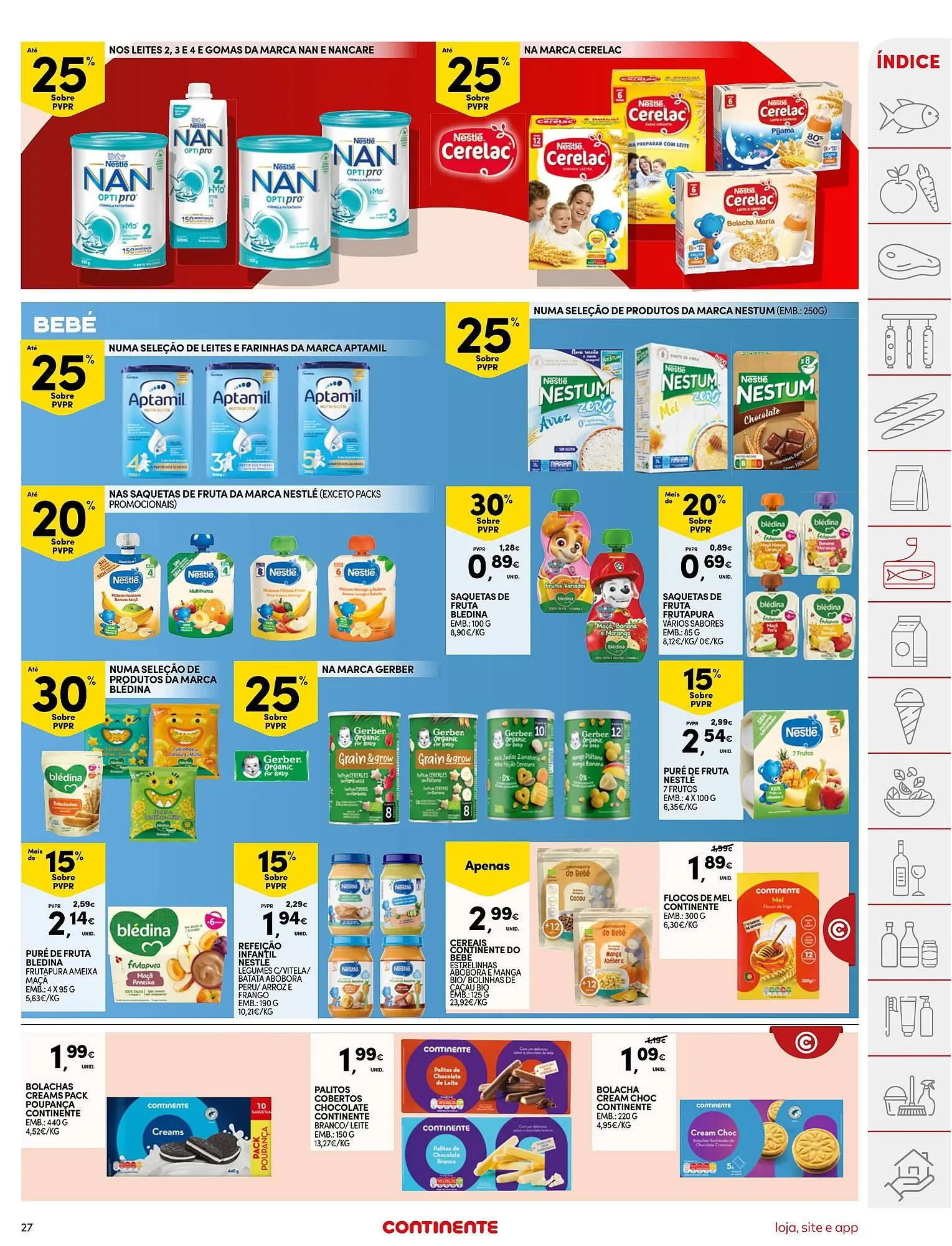 Folheto Folheto Continente de 21 de abril até 27 de abril 2026 - Pagina 27