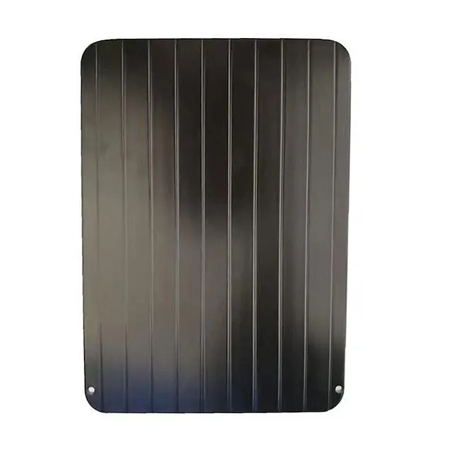 snelontdooiplateau voor natuurlijk ontdooien diepgevroren vlees snelontdooiplateau & plank voor bevroren vlees & voedsel ontdooimat vlees snel ontdooien