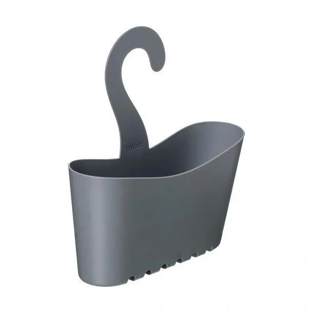 Cesto para Duche 25x9x28cm Cinza Tatay