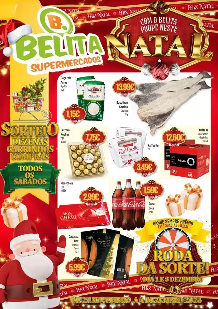 Folheto Promoções especiais em vigor de 21 de novembro até 4 de dezembro 2024 - Pagina 1