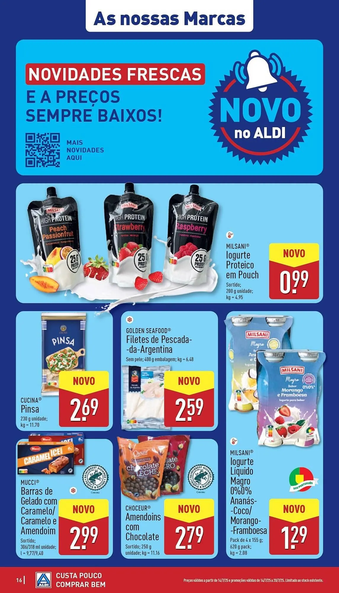 Folheto Folheto ALDI de 14 de julho até 20 de julho 2025 - Pagina 16