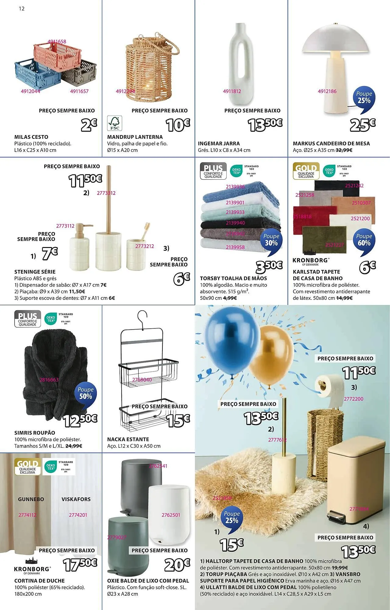 Folheto Folheto JYSK de 20 de março até 30 de abril 2025 - Pagina 12