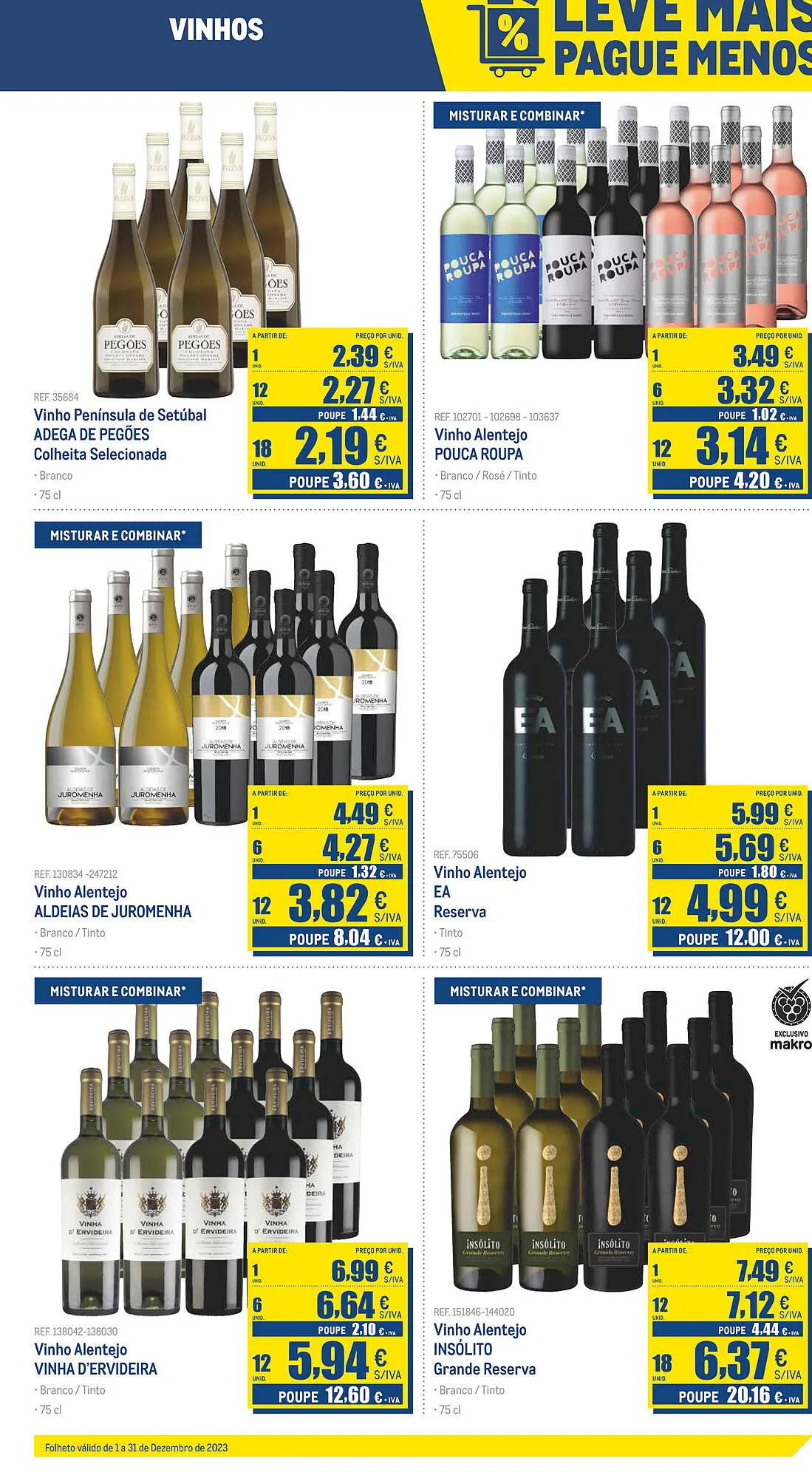 Folheto Folheto Makro de 1 de dezembro até 31 de dezembro 2023 - Pagina 3