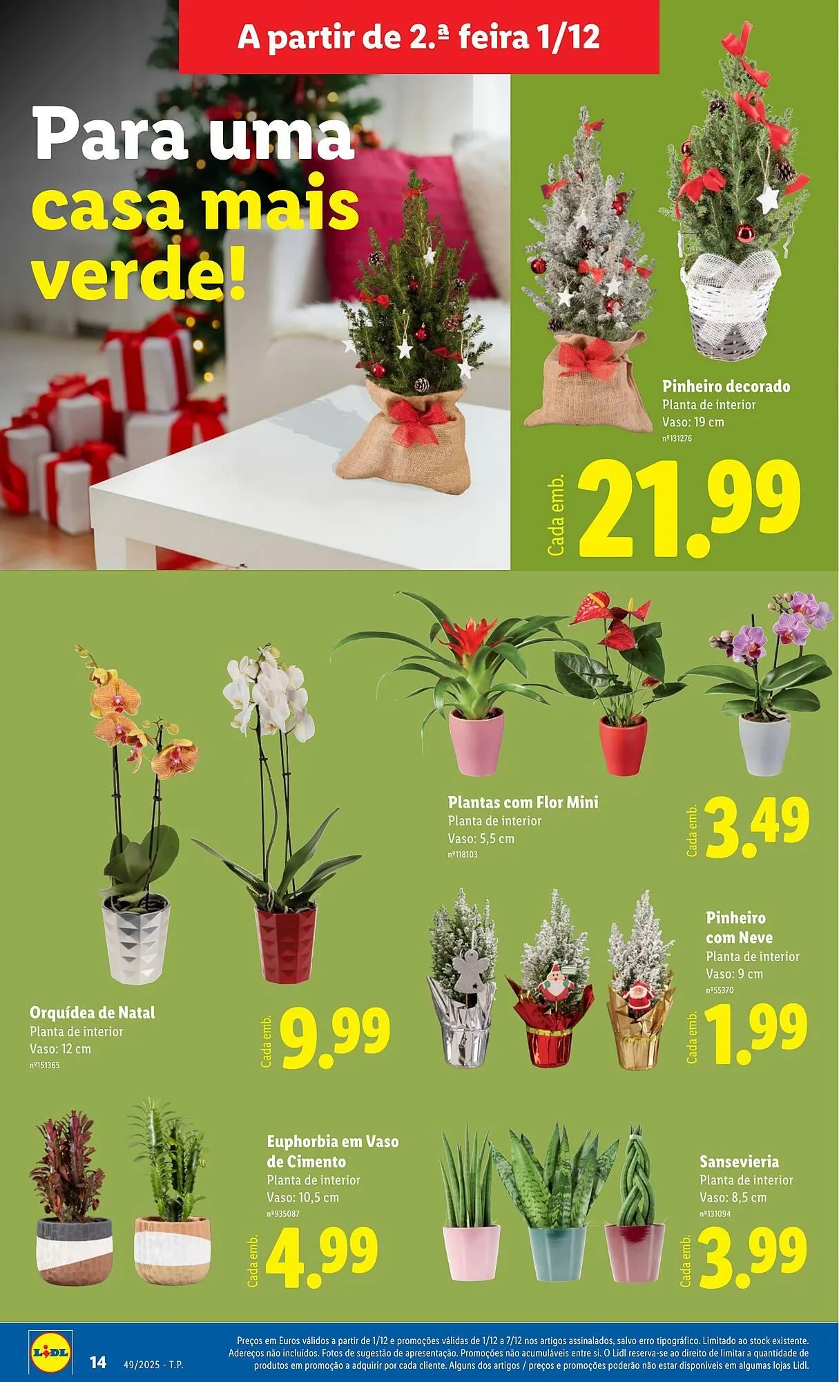 Folheto Folheto Lidl de 1 de dezembro até 7 de dezembro 2025 - Pagina 14