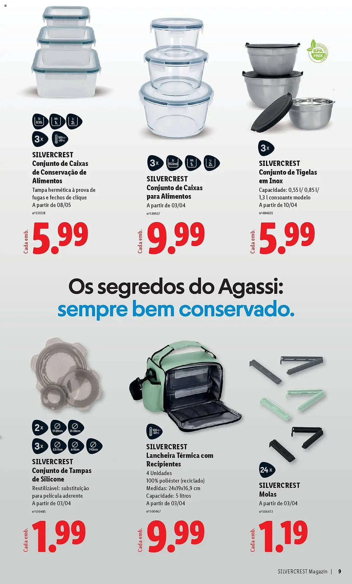 Folheto Folheto Lidl de 31 de março até 1 de maio 2026 - Pagina 9