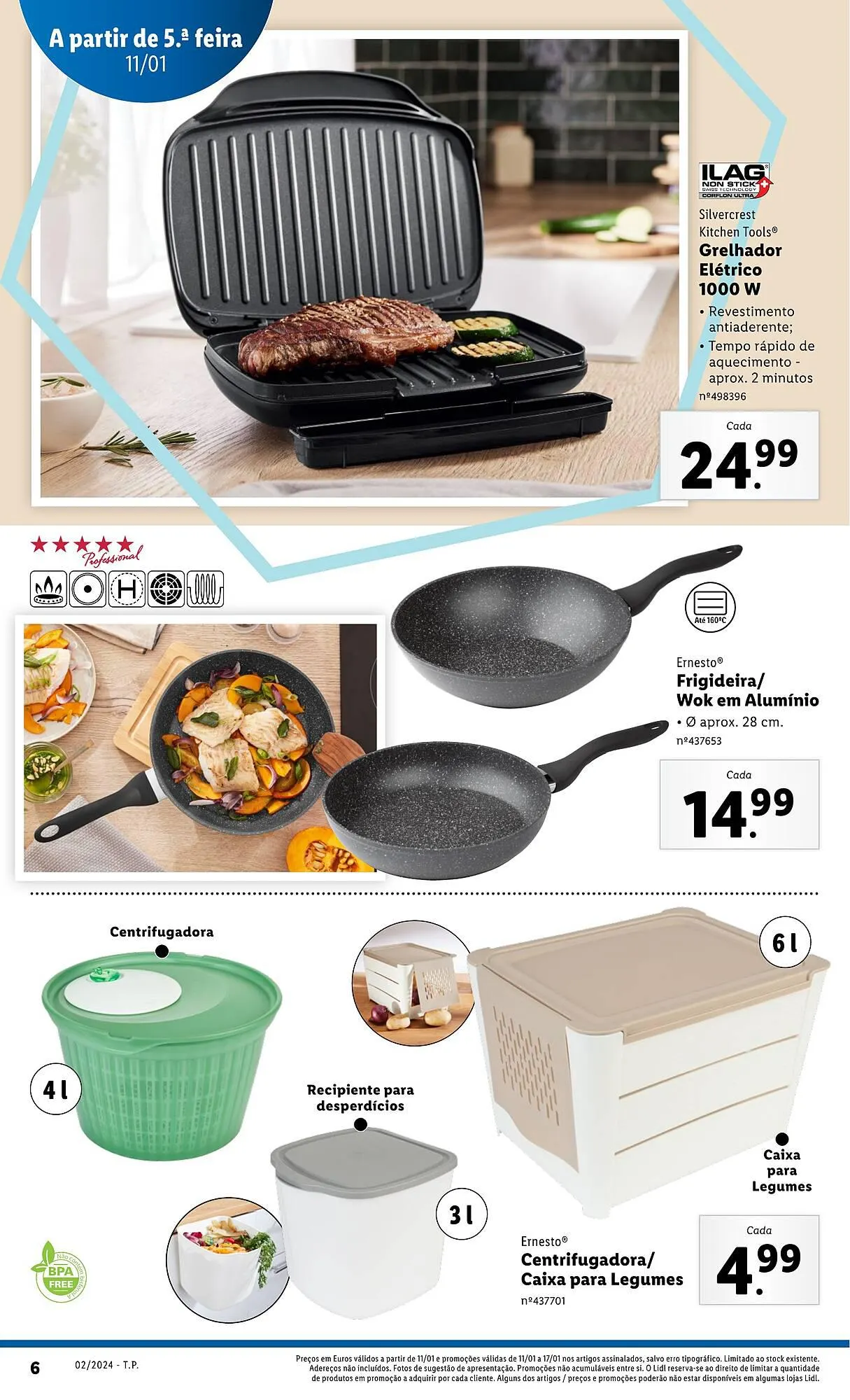 Folheto Folheto Lidl de 5 de janeiro até 1 de janeiro 2025 - Pagina 6