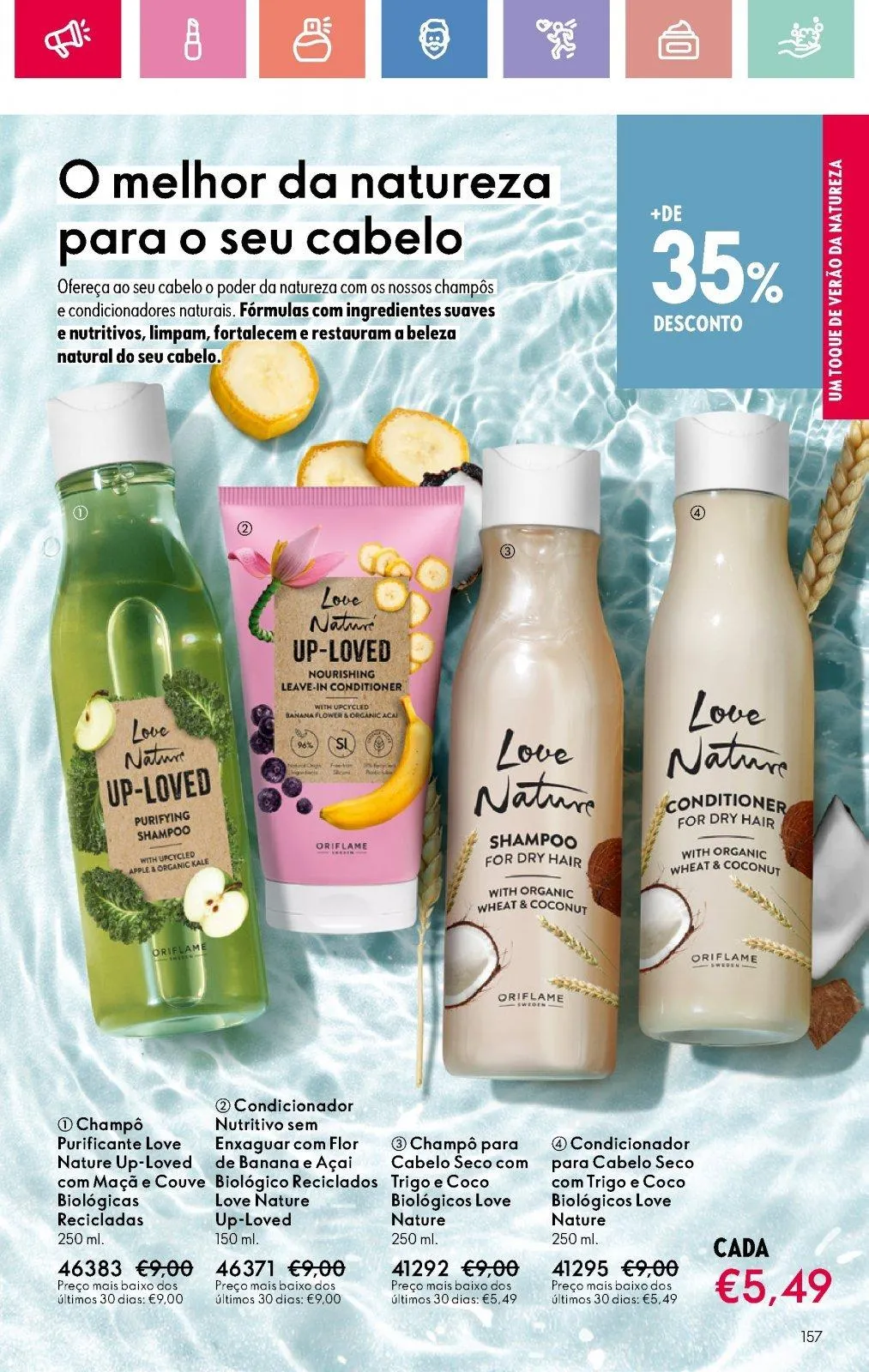 Folheto Folheto de Oriflame até 05.07.2025 de 18 de junho até 5 de julho 2025 - Pagina 157