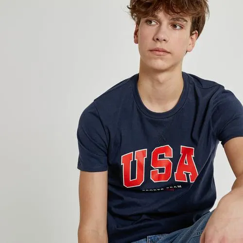 Lote de 2 t-shirts Campus, de mangas curtas