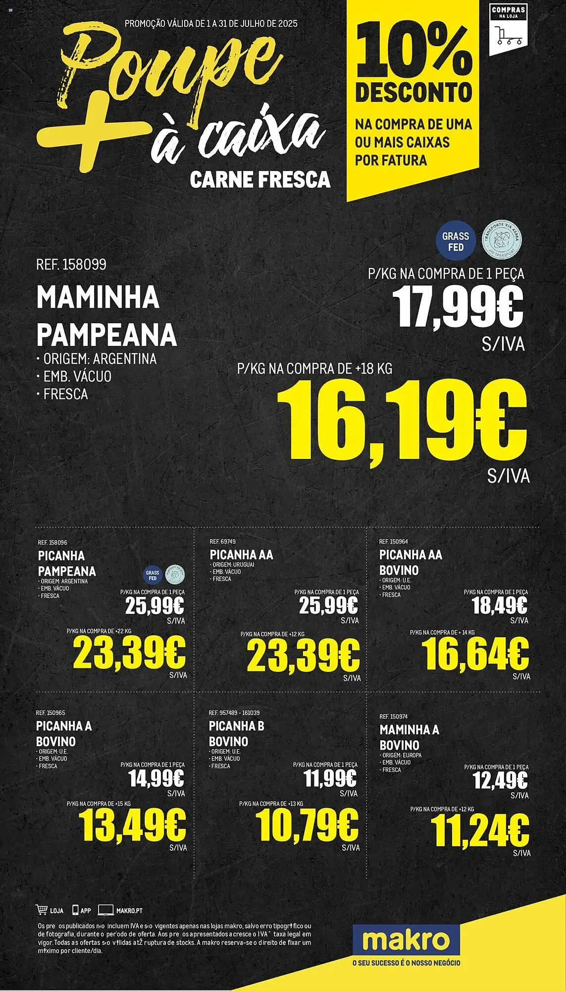 Folheto Folheto Makro de 1 de julho até 1 de agosto 2025 - Pagina 1
