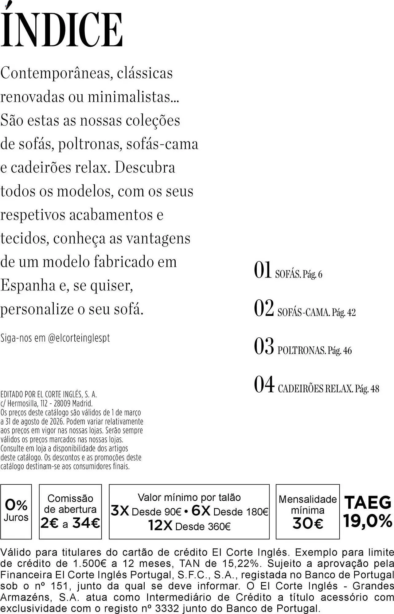 Folheto Folheto El Corte Inglés de 28 de abril até 1 de setembro 2026 - Pagina 2