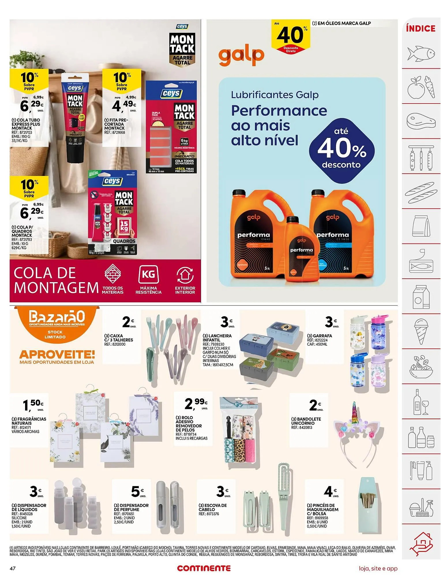 Folheto Folheto Continente de 21 de abril até 27 de abril 2026 - Pagina 47