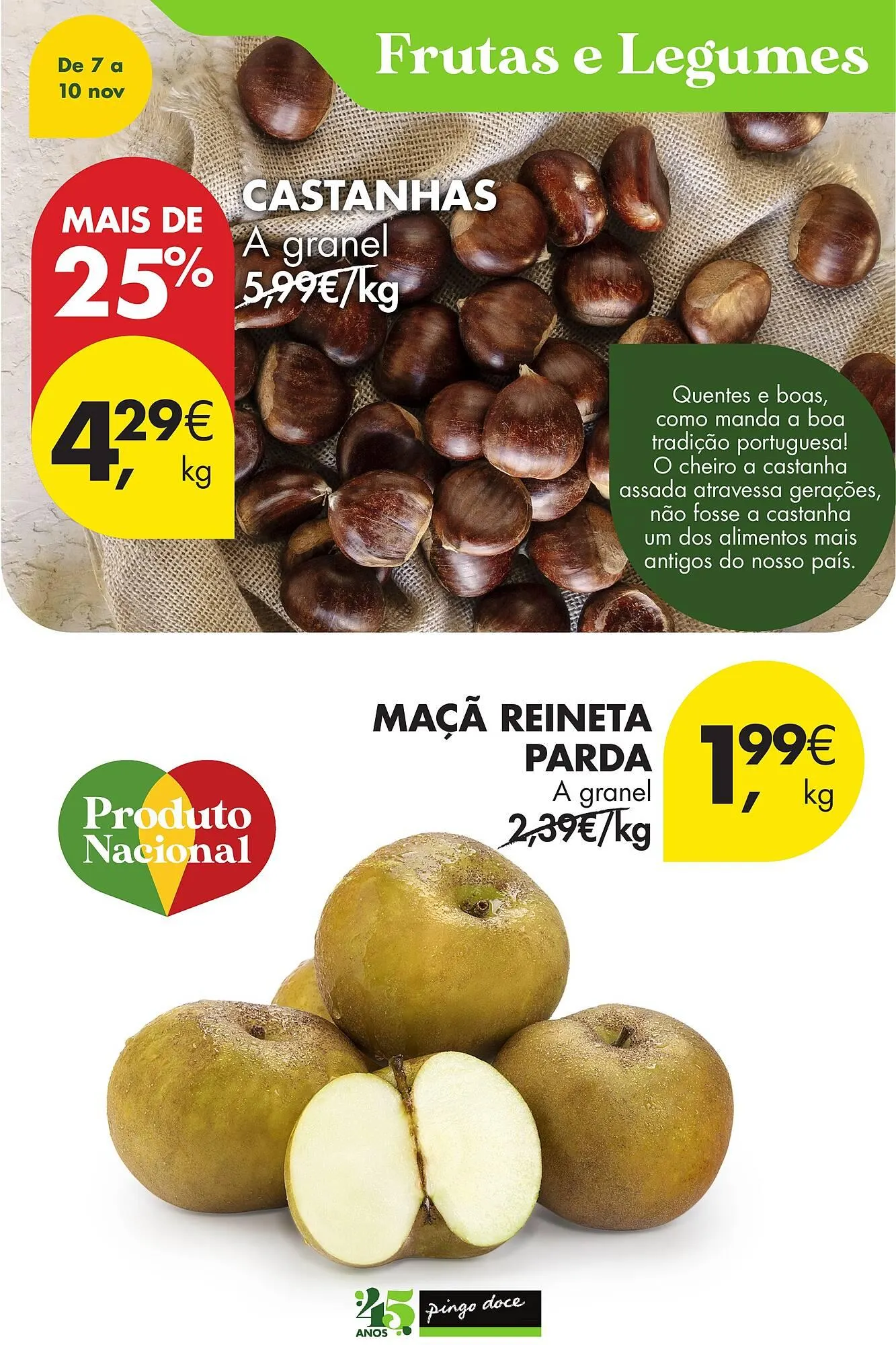 Folheto Folheto Pingo Doce de 7 de novembro até 10 de novembro 2025 - Pagina 3