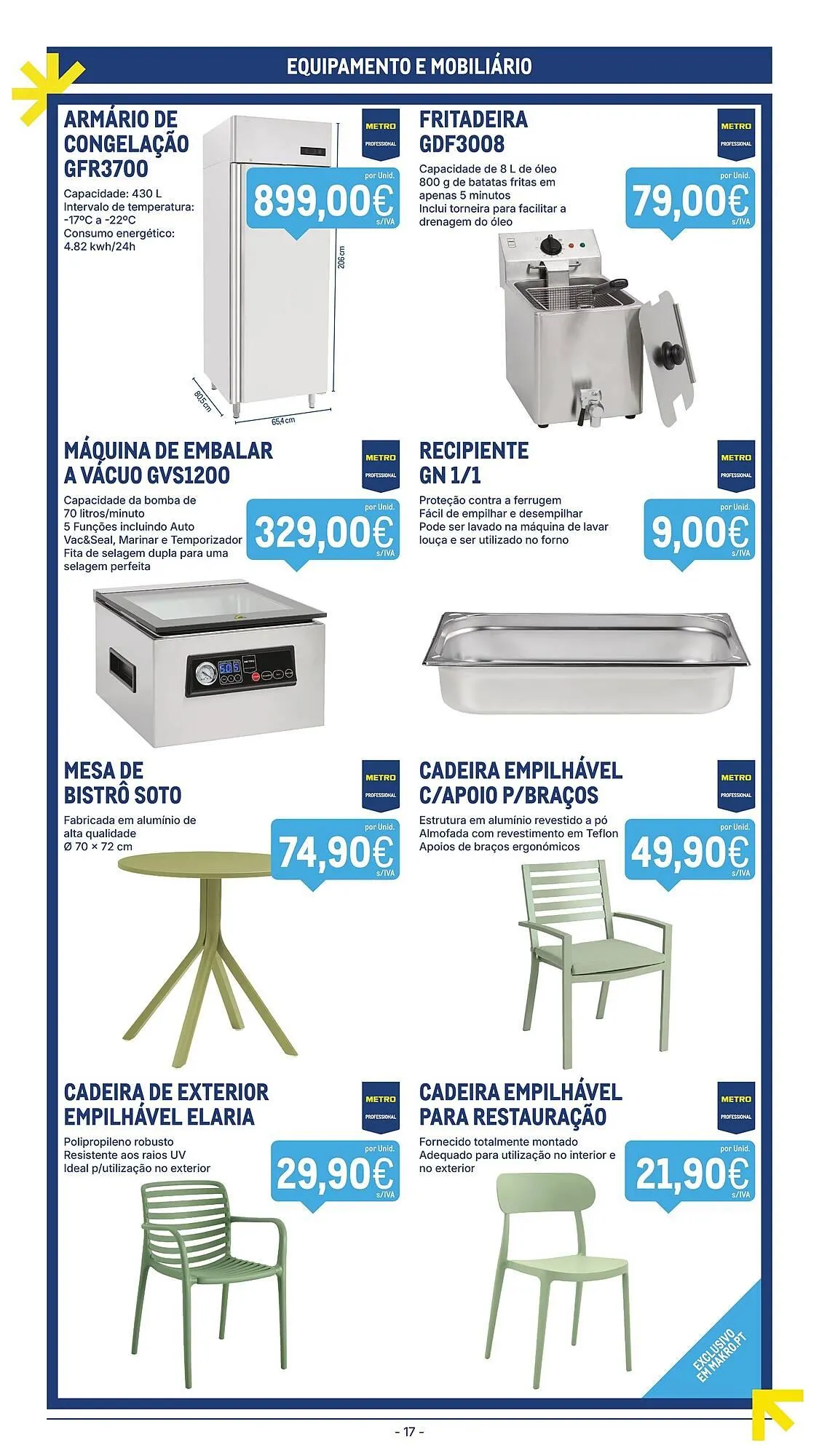 Folheto Catálogo Makro de 3 de março até 9 de março 2026 - Pagina 17