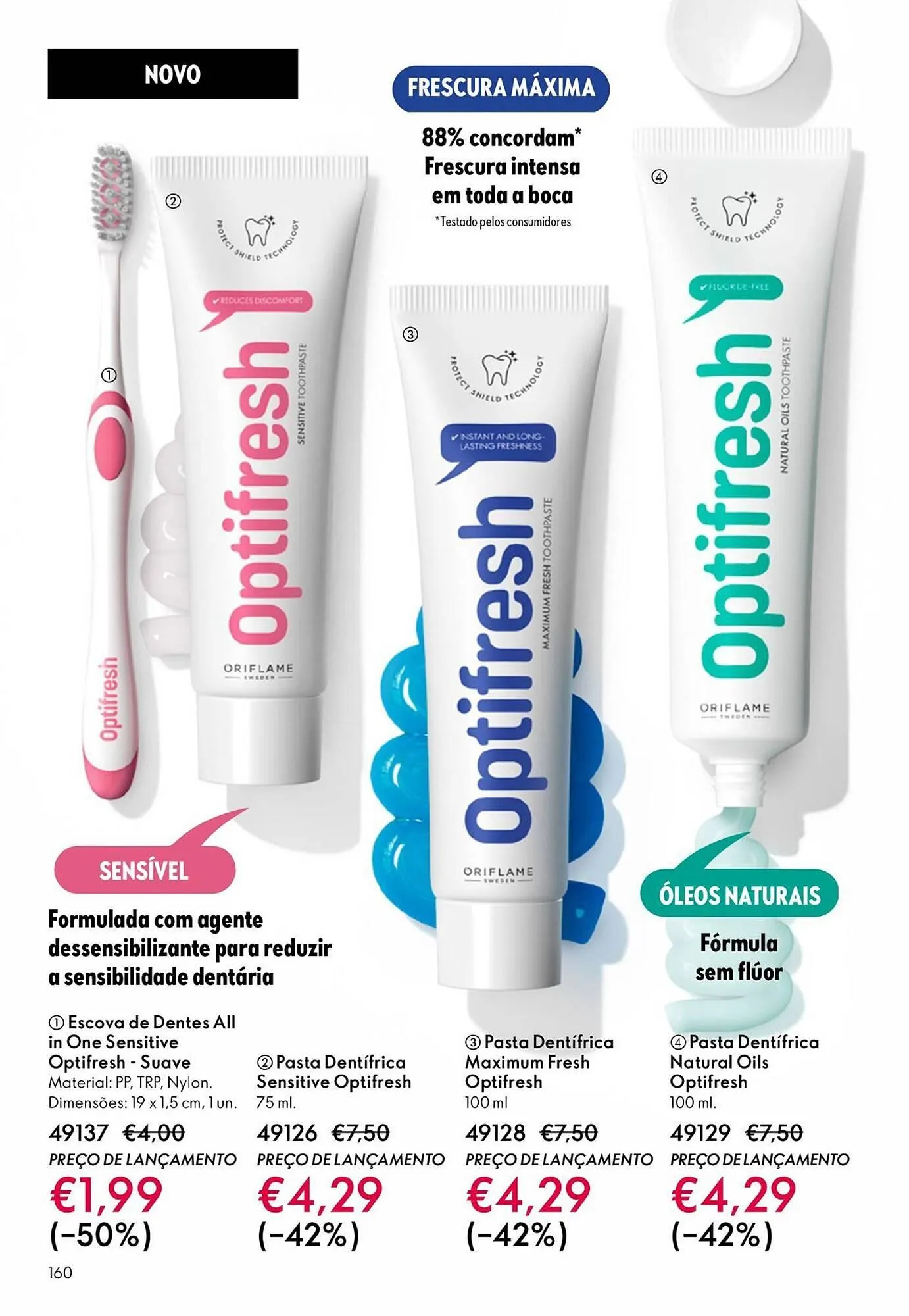 Folheto Catálogo Oriflame de 23 de dezembro até 20 de janeiro 2026 - Pagina 160