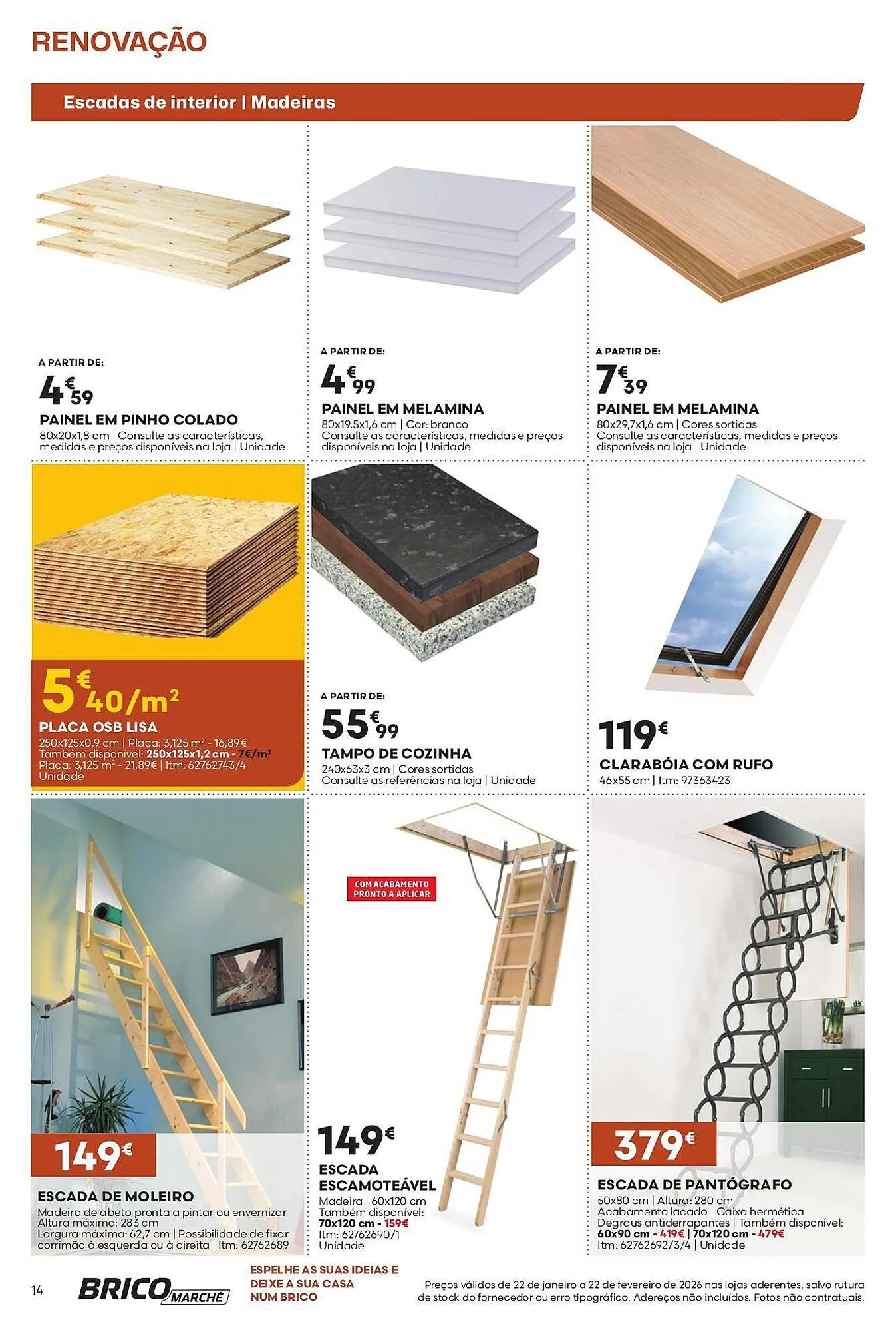 Folheto Folheto Bricomarché de 22 de janeiro até 22 de fevereiro 2026 - Pagina 14