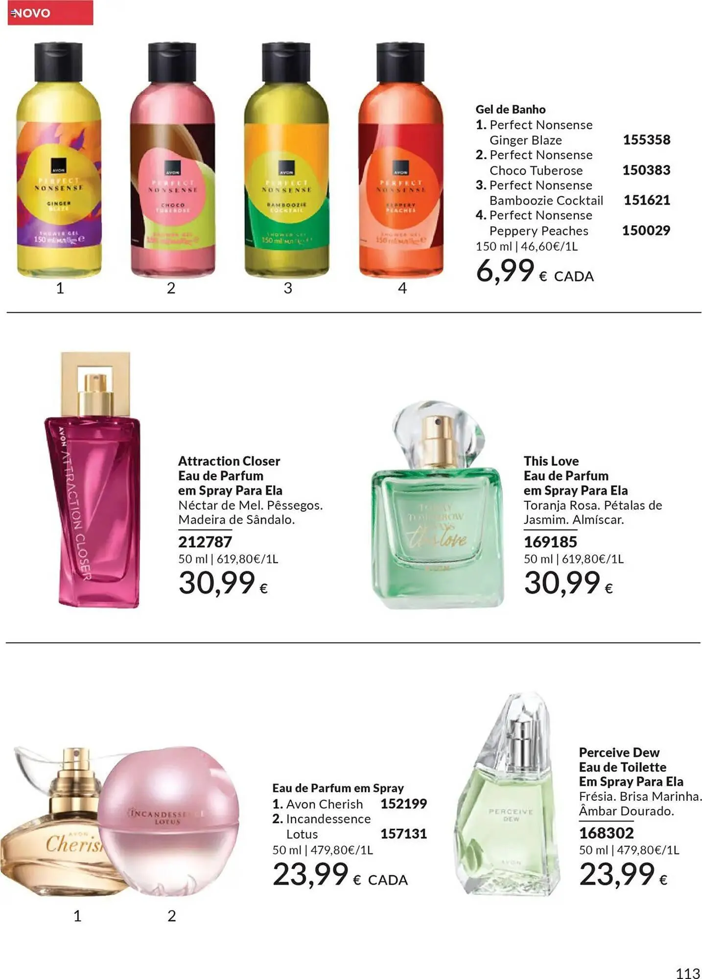 Folheto Catálogo Avon de 1 de outubro até 1 de novembro 2025 - Pagina 113