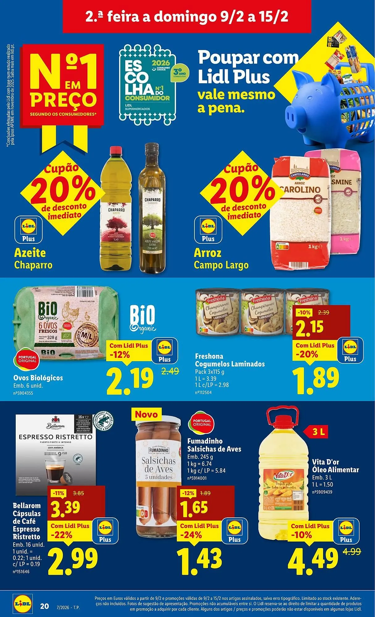 Folheto Folheto Lidl de 9 de fevereiro até 15 de fevereiro 2026 - Pagina 20