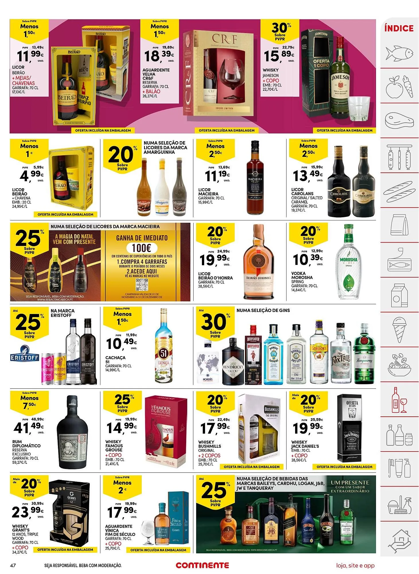 Folheto Folheto Continente de 16 de dezembro até 25 de dezembro 2025 - Pagina 47