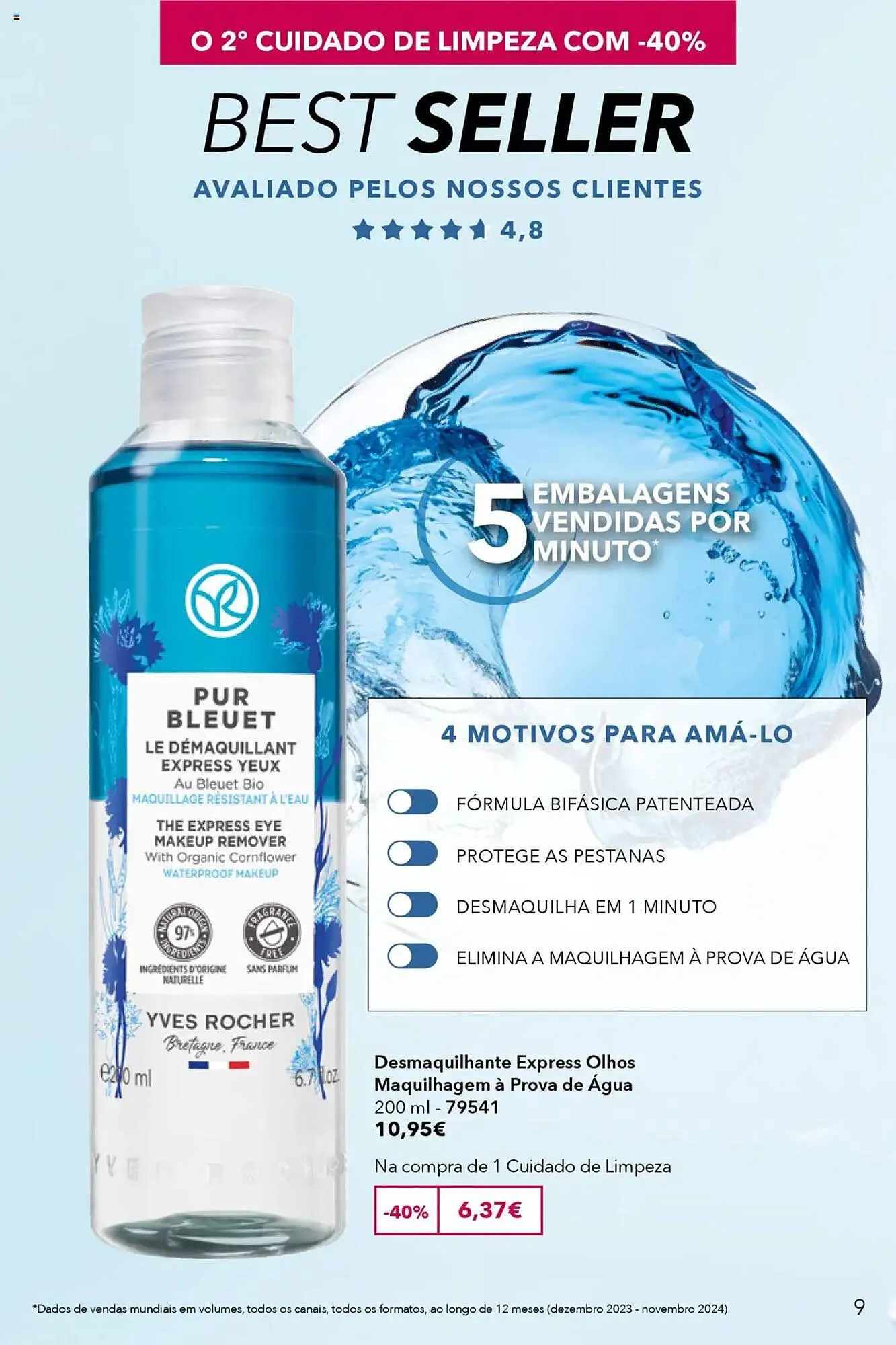 Folheto Folheto Yves Rocher de 16 de abril até 13 de maio 2025 - Pagina 9