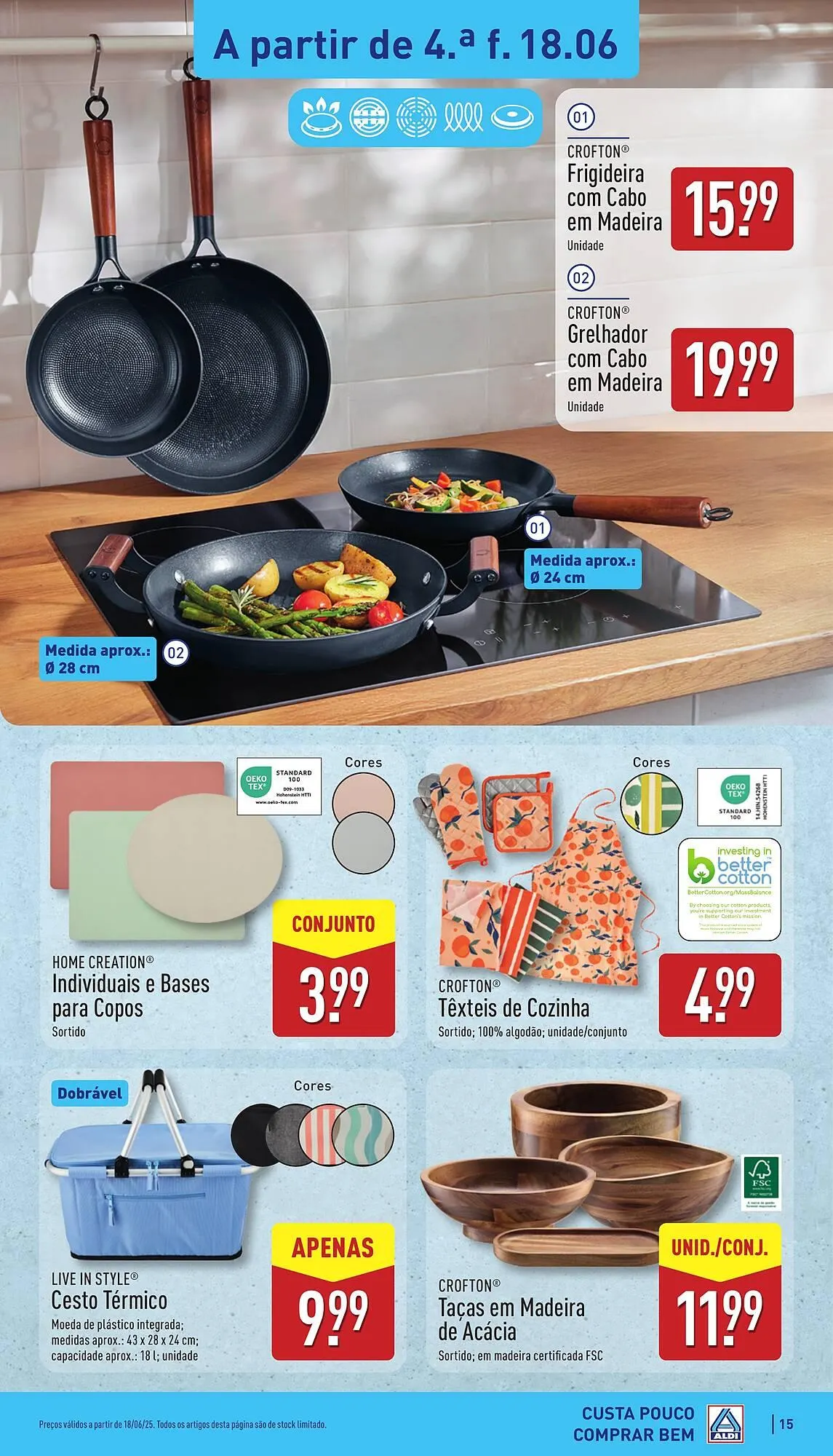 Folheto Folheto ALDI de 16 de junho até 22 de junho 2025 - Pagina 15