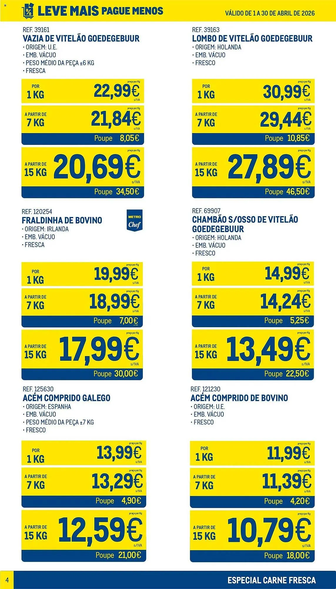 Folheto Catálogo Makro de 1 de abril até 1 de maio 2026 - Pagina 4