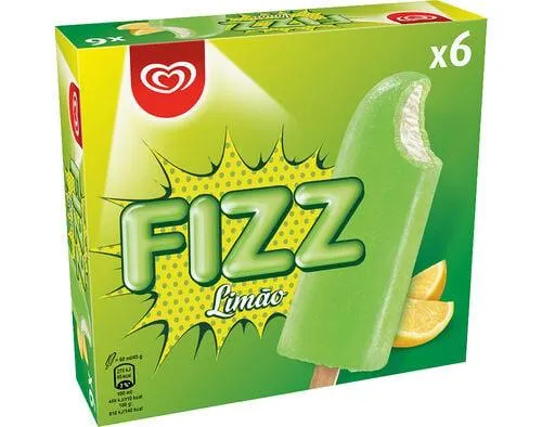 gelado olá fizz limão 6x60ml