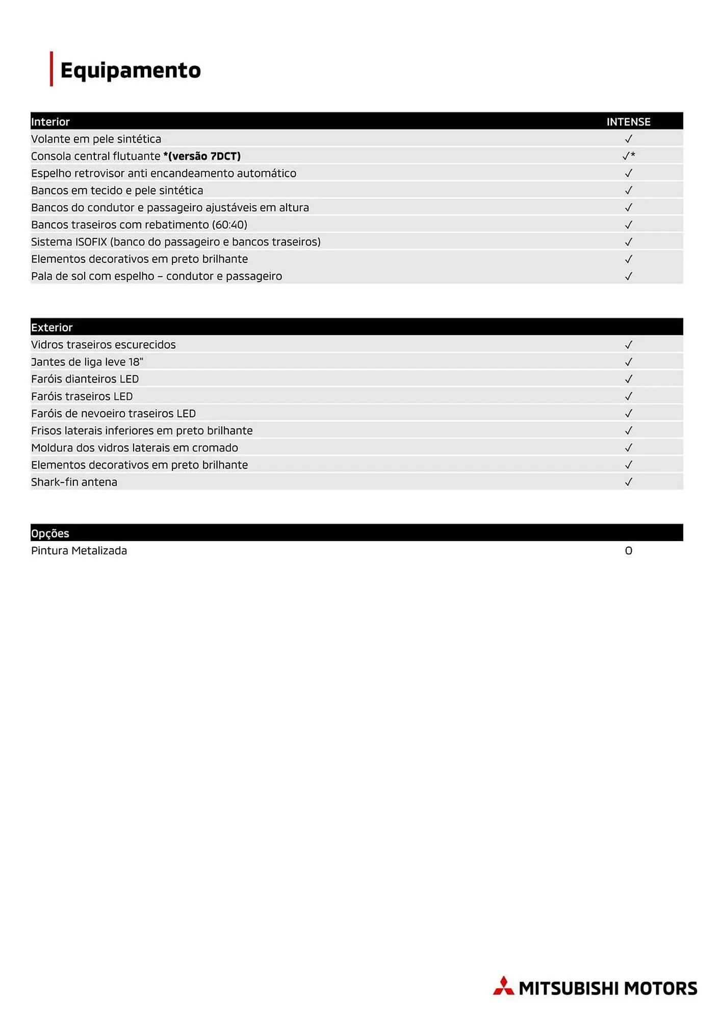 Folheto Folheto Mitsubishi de 4 de novembro até 31 de dezembro 2026 - Pagina 4