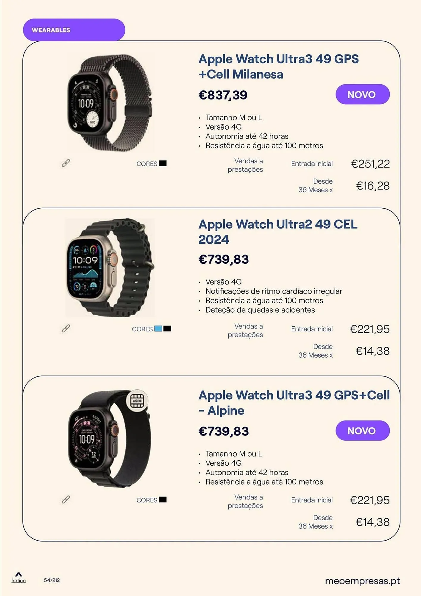 Folheto Catálogo MEO de 20 de outubro até 31 de dezembro 2025 - Pagina 54