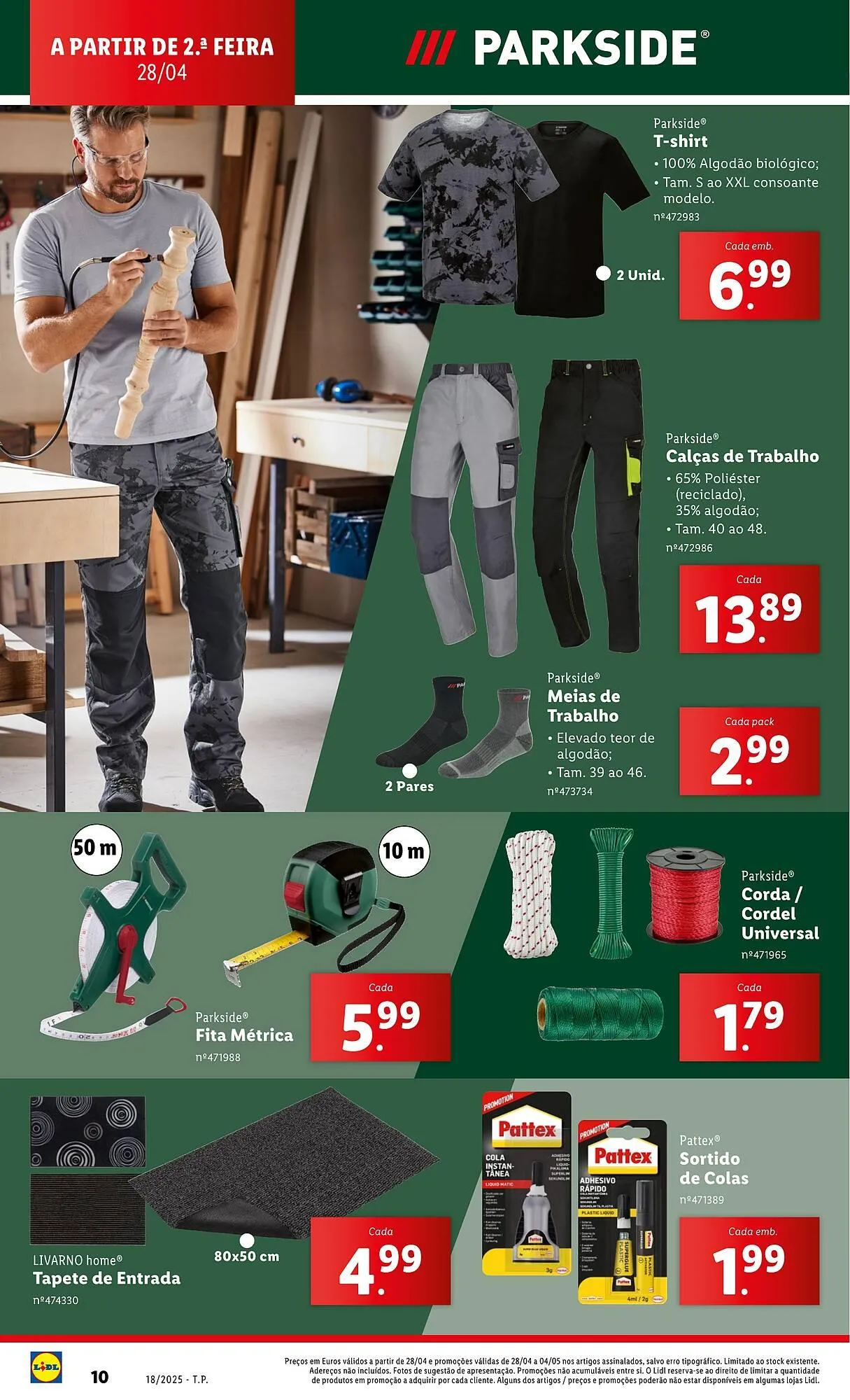 Folheto Folheto Lidl de 28 de abril até 4 de maio 2025 - Pagina 10