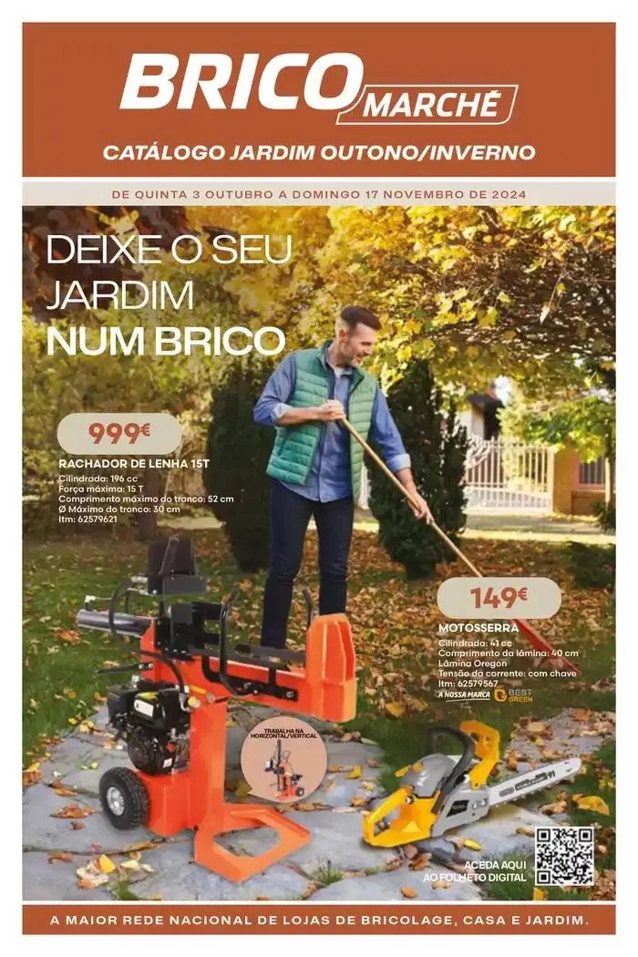 Folheto Folheto Digital - Jardim Outono/Inverno 24p Nacional de 3 de outubro até 17 de novembro 2024 - Pagina 1