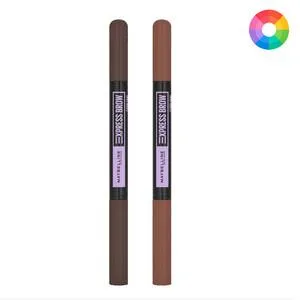 Maybelline Express Brow Satin Lápis de sobrancelhas Duo